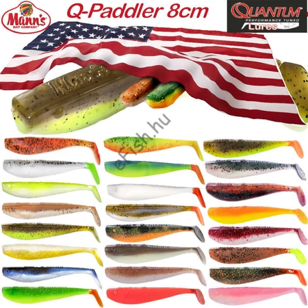 Quantum Q-Paddler 12cm 8g gumihalak