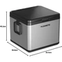 Kép 8/8 - Dometic CK2 45 Hybrid hordozható kompresszoros hűtőláda (43 Liter, 12V/230V)