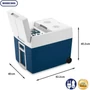 Kép 3/7 - Mobicool MT 48W AC/DC elektromos hűtőláda kerekekkel