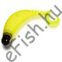 Kép 2/2 - Black Cat 24g 17cm Curly Worm yellow zombie Süllyedő