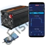 Kép 1/6 - EDECOA Inverter 12V220V 1500W Voltage Converter Remote Control Pro 2xUSB Can Choose LiFePo4 tiszta szinuszhullám