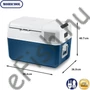 Kép 2/4 - Mobicool MCF32 elektromos kompresszoros hűtőláda, 31 literes, 12/24/230V