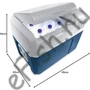 Kép 4/5 - Mobicool MCF40 kompresszoros hűtőláda 38 literes 12/24/230 V