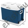 Kép 3/4 - Mobicool MT 35W AC/DC elektromos hűtőláda kerekekkel