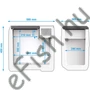 Kép 3/5 - Mobicool FR40 38L kompresszoros hűtőláda 12/24V autóhoz, hajóhoz, 230V hálózathoz 