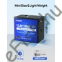 Kép 2/6 - DCHOUSE 12V 165Ah LiFePO4 lítium akkumulátor Bluetooth-szal, alacsony hőmérséklet