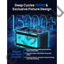 Kép 4/6 - DCHOUSE 12V 165Ah LiFePO4 lítium akkumulátor Bluetooth-szal, alacsony hőmérséklet