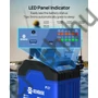 Kép 4/10 - DCHOUSE 12V 100Ah LiFePO4 Bluetooth TROLLING akku USB, DC töltőkkel