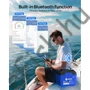 Kép 3/10 - DCHOUSE 12V 100Ah LiFePO4 Bluetooth TROLLING akku USB, DC töltőkkel