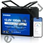 Kép 1/4 - DCHOUSE 12V 100Ah LiFePO4 Bluetooth TROLLING akku