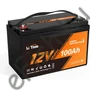 Kép 1/2 - LiTime 12V 100Ah LiFePO4 Akkumulátor – ÖNFŰTŐS Technológiával (Self-Heating)