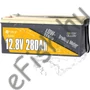 Kép 1/3 - Power Queen 12V 280Ah LiFePO4 Lítium Munka Akkumulátor Fagyvédelemmel