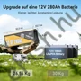 Kép 3/3 - Power Queen 12V 280Ah LiFePO4 Lítium Munka Akkumulátor súlya