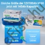 Kép 2/3 - Redodo 12 V 140 Ah H190 Bluetooth LiFePO4 akkumulátor