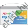 Kép 1/6 - RedOdo 100Ah LiFePO4 12V akku Hőmérséklet védelemmel 3 év gari