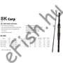 Kép 2/2 - OKUMA 8K CARP 300CM 3.00LBS BOJLIS BOT