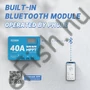 Kép 4/8 - Redodo 40A MPPT 12V/24V DC napelemes töltésvezérlő Bluetooth modullal LED kijelzővel