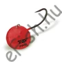 Kép 1/7 - Black Cat Fire-Ball piros JIG horgok - 4 féle súly