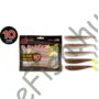 Kép 1/3 - 10cm 3x wakasagi + 2x brown shiner Quantum Q-Paddler Power Packs Clear Water Mix Krill 5darab